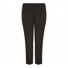 VERPASS black narrow leg summer weight TROUSERS - Plus Size Collection