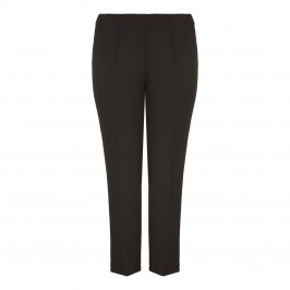 VERPASS black narrow leg summer weight TROUSERS - Plus Size Collection