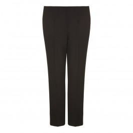 VERPASS black straight leg summer weight TROUSERS - Plus Size Collection