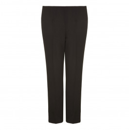 VERPASS black straight leg summer weight TROUSERS - Plus Size Collection