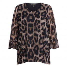 YOEK  TOP LEOPARD PRINT - Plus Size Collection