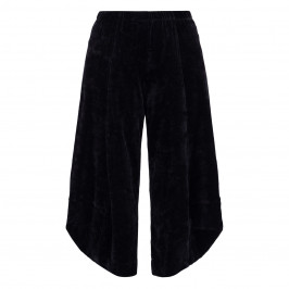 Alembika Velvet Balloon Trousers Black  - Plus Size Collection
