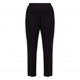 Beige Pull On Trouser Black  - Plus Size Collection