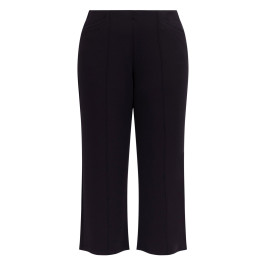 Elena Miro Scuba Jersey Trousers Black  - Plus Size Collection