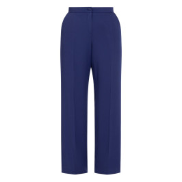 Elena Miro Crepe Trousers Navy  - Plus Size Collection