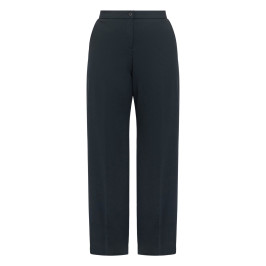 Elena Miro Punto Milano Jersey Trouser Dark Green - Plus Size Collection