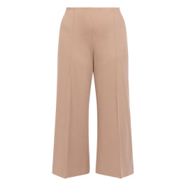 Elena Miro Wide Leg Pull On Trousers Camel - Plus Size Collection