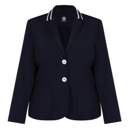 Faber Jersey Blazer Navy  - Plus Size Collection