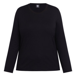 Faber Jersey Top Black - Plus Size Collection
