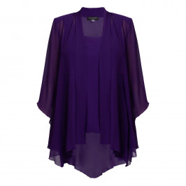 Georgedé Georgette Twinset Violet - Plus Size Collection