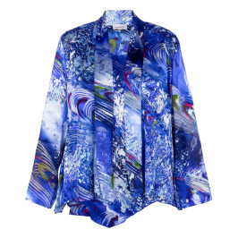 Godske Devoree Twinset Royal Blue - Plus Size Collection
