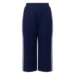 Joseph Ribkoff Side Stripe Pull On Jersey Trousers Navy - Plus Size Collection