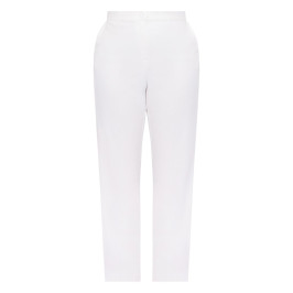Luisa Viola Palazzo Trousers Off-White  - Plus Size Collection