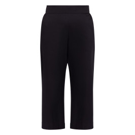 Luisa Viola Pull On Gaberdine Trouser Black - Plus Size Collection