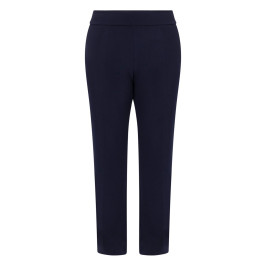 Luisa Viola Jersey Trousers Navy  - Plus Size Collection