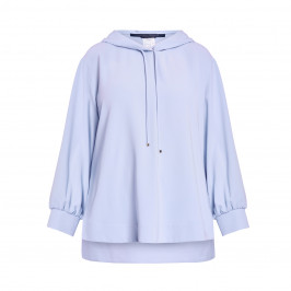 Marina Rinaldi Hoody Sky Blue - Plus Size Collection