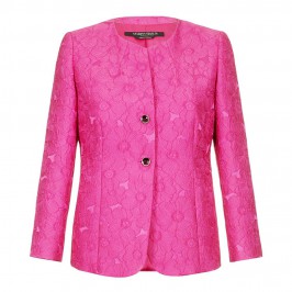 Marina Rinaldi fuchsia brocade JACKET - Plus Size Collection