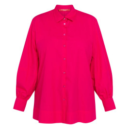 Marina Rinaldi Poplin Shirt Cherry  - Plus Size Collection
