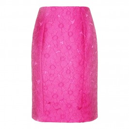 Marina Rinaldi fuchsia brocade SKIRT - Plus Size Collection