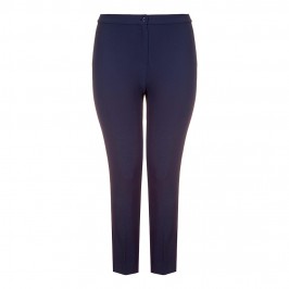 Marina Rinaldi french navy slim leg TROUSERS - Plus Size Collection