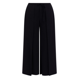 Marina Rinaldi Skirt Effect Cady Trousers Black - Plus Size Collection