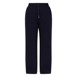 Marina Rinaldi Smart Jogging Trousers Navy  - Plus Size Collection