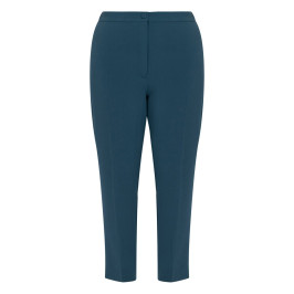 Marina Rinaldi Cady Slim Trousers Emerald  - Plus Size Collection