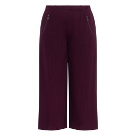 Noen Pull-On Jersey Trouser Bordeaux - Plus Size Collection