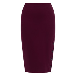 Persona by Marina Rinaldi Skirt Bordeaux - Plus Size Collection