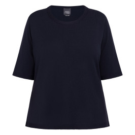 Persona by Marina Rinaldi Sweater Navy  - Plus Size Collection