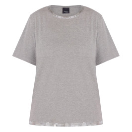 Persona by Marina Rinaldi T-Shirt Grey  - Plus Size Collection