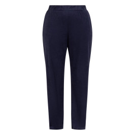 Persona by Marina Rinaldi Suedette Trousers Navy  - Plus Size Collection