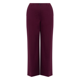 Persona by Marina Rinaldi Trousers Bordeaux  - Plus Size Collection