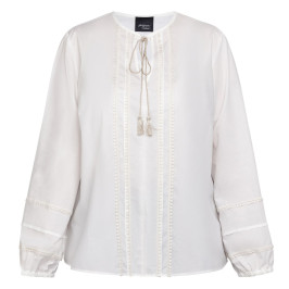 Persona by Marina Rinaldi Tunic Cotton Ivory - Plus Size Collection