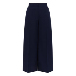 Persona by Marina Rinaldi Crepe Envers Satin Trousers Navy  - Plus Size Collection
