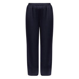 Persona by Marina Rinaldi Satin Trousers Navy - Plus Size Collection