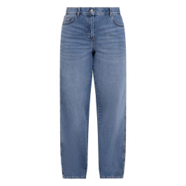 Samoon Wide Leg Jeans Light Blue  - Plus Size Collection