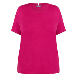 Samoon Sweater Hot Pink  - Plus Size Collection