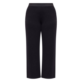 SeeYou by Biggi M Trousers Jersey Pull On Black  - Plus Size Collection
