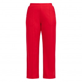 SeeYou by Biggi M Jersey Trousers Red  - Plus Size Collection