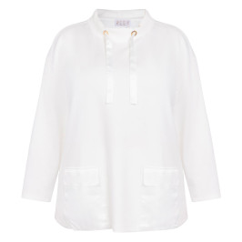 SeeYou by Biggi M Jersey Tunic Off-White - Plus Size Collection