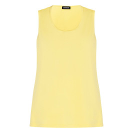 SeeYou by Biggi M Stretch Jersey Vest Yellow - Plus Size Collection