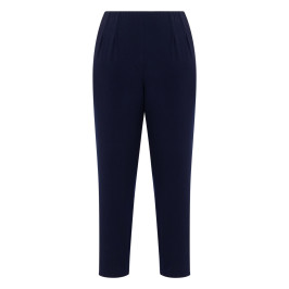 Tia Pull-On Trousers Navy - Plus Size Collection