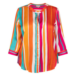 Tinta & Bariloche Stripe Shirt Multicolour - Plus Size Collection