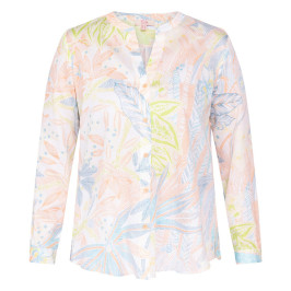Tinta & Bariloche Cotton Shirt Tropical Print - Plus Size Collection