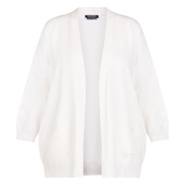 Verpass Cardigan Off White - Plus Size Collection