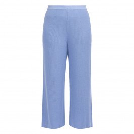 Verpass Knitted Trousers Pale Blue - Plus Size Collection