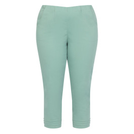 Verpass Pull On Trousers 7/8 Aloe Green - Plus Size Collection