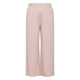 Yoek Satin Trim Jogger Powder Pink - Plus Size Collection