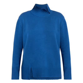 PIAZZA DELLA SCALA SWEATER COBALT - Plus Size Collection
